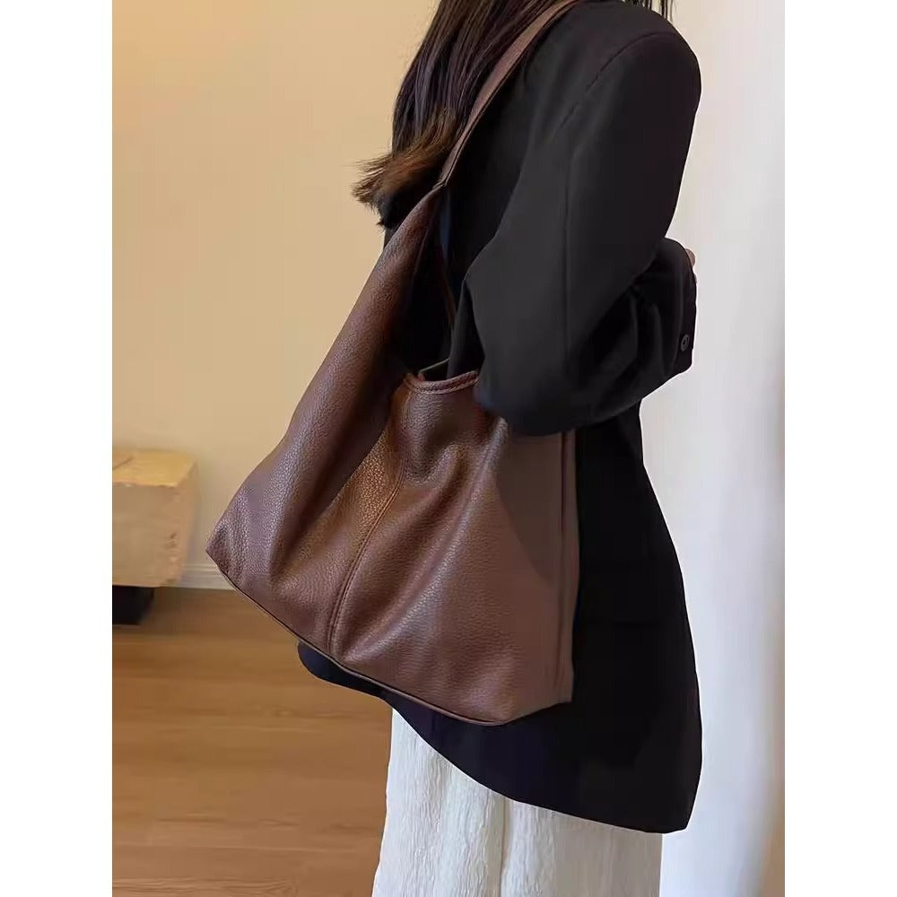 Luxuriöse Texturierte Hobo Tasche Karnz