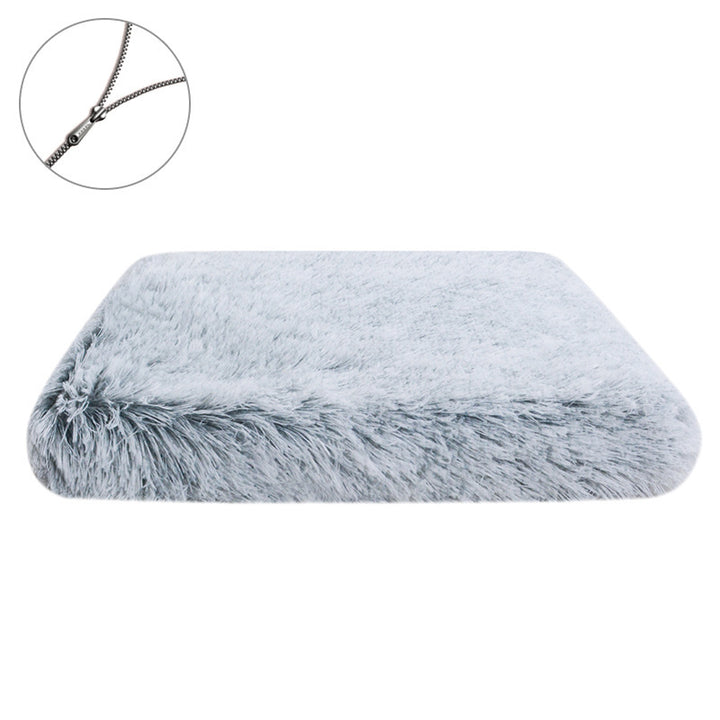 Weiches Faux-Fur-Schlafmatte-Hundebett