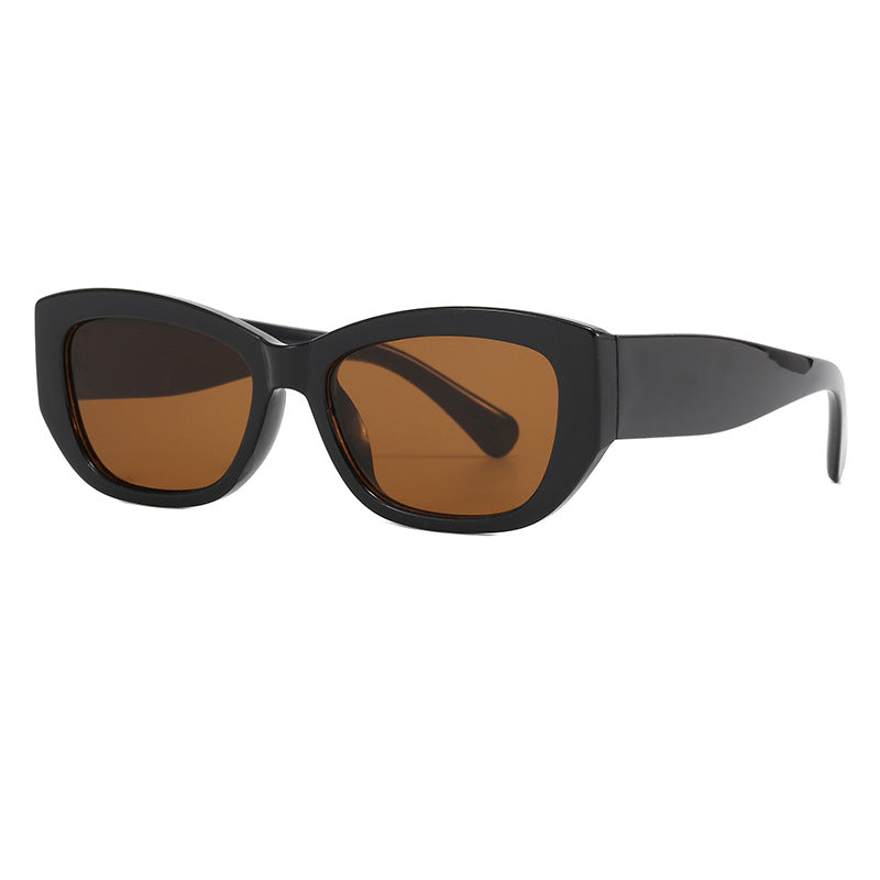 Damen modische Cat-Eye Sonnenbrille aus robustem Kunststoff Karnz