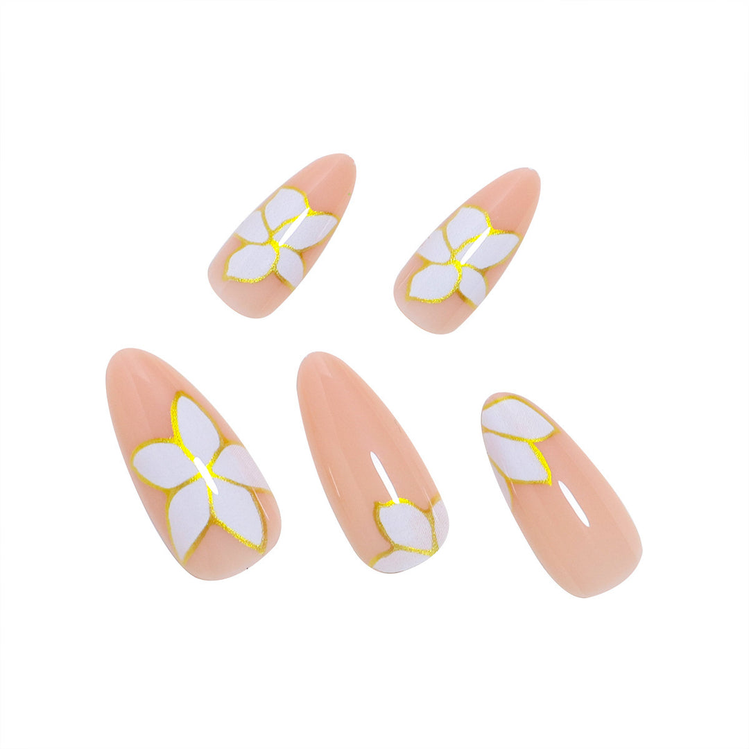 Floral Art Press-On Nail Set Karnz