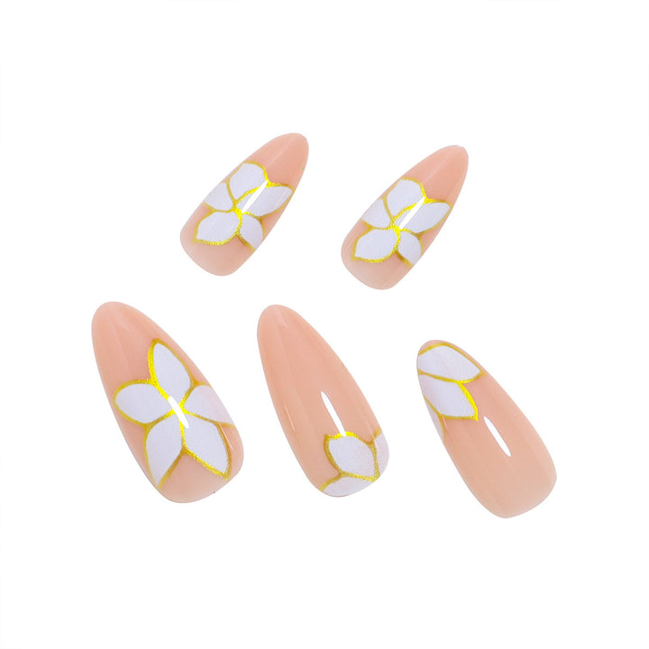 Floral Art Press-On Nail Set Karnz
