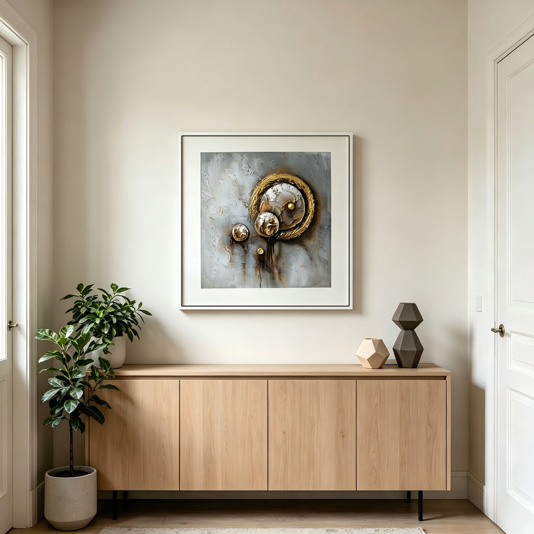 Moderne abstrakte Wandkunst
