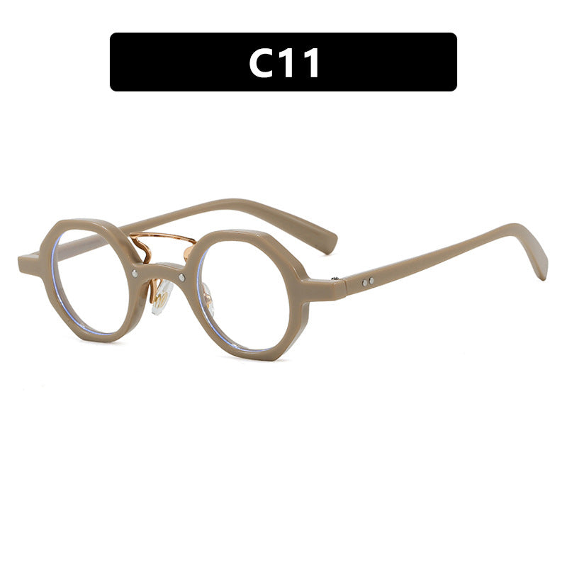 Damen stilvolle Sonnenbrille im einzigartigen achteckigen Design Karnz