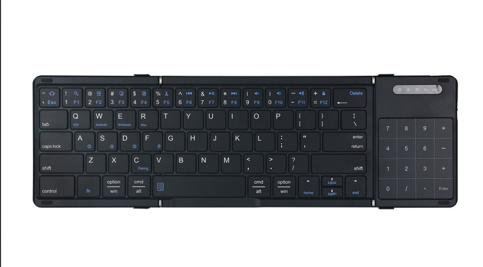 Faltbares Bluetooth-Tastatur- und Mausset Karnz