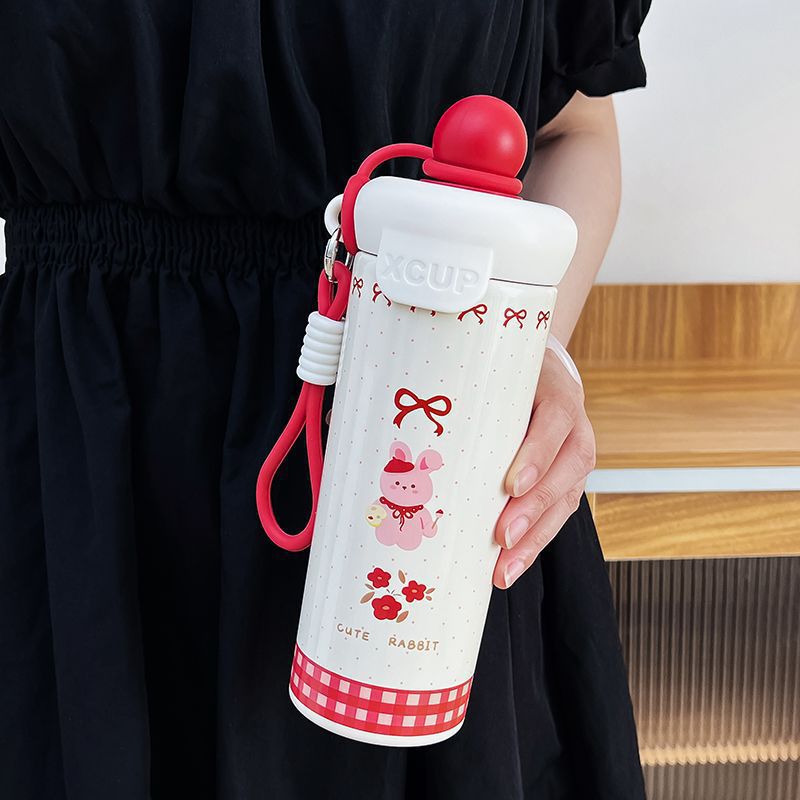 Damen Kreative Wasserflasche mit Tiermotiv Karnz