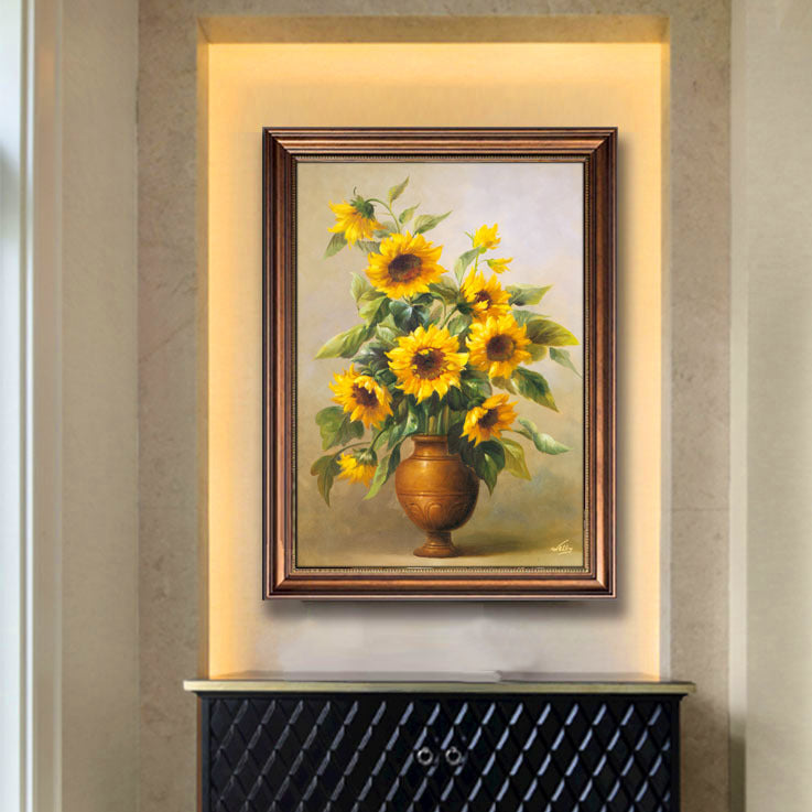 Florales Stillleben Kunstwerk