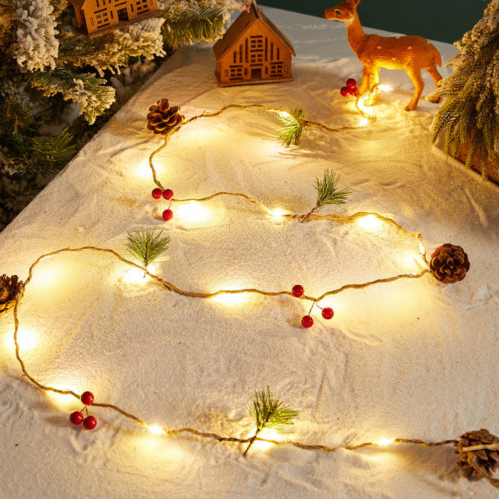 Dekorative Weihnachtslichterkette Karnz