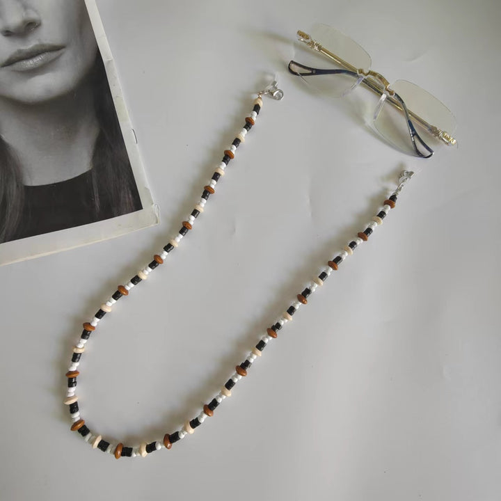 Brillenhalter-Kette Aus Hochwertigen Perlen Karnz