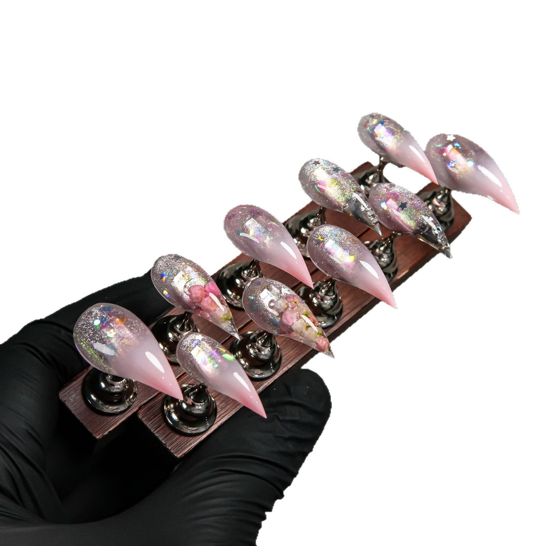Stiletto Press-On Nagelkunst Set