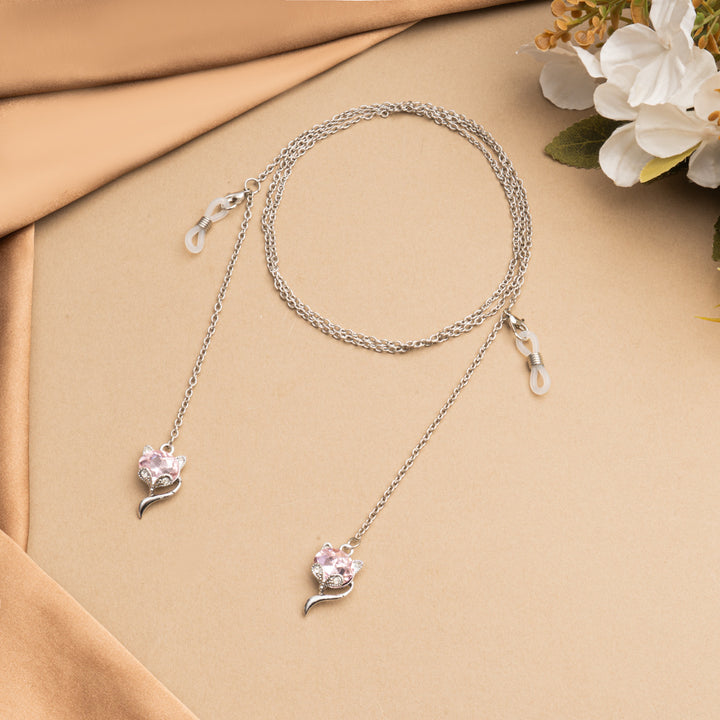 Floral Charm Brillen Kette Karnz