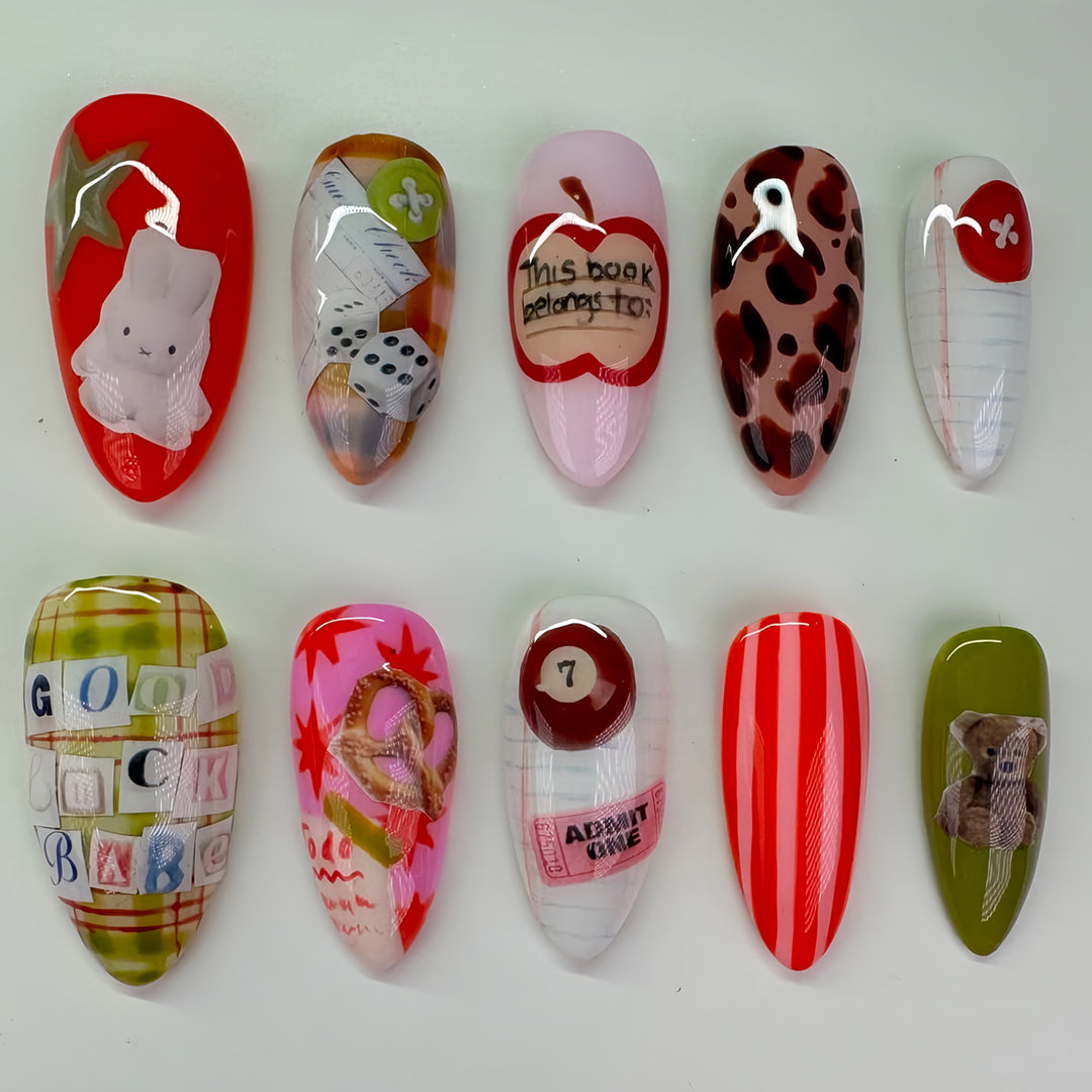 Thematic Artisan Press-On Nail Set Karnz