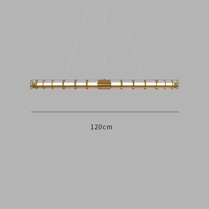 Moderne lineare Pendelleuchte