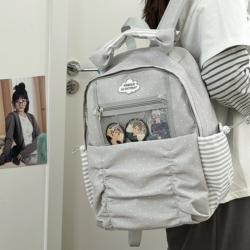 Stylische Strukturierte Rucksack Karnz
