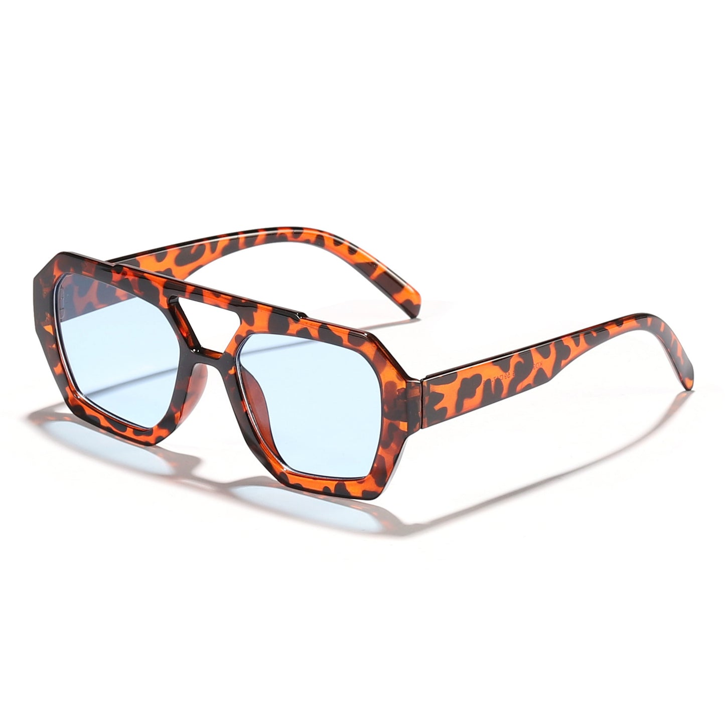 Damen modische Sonnenbrille im exklusiven Octagon-Design Karnz