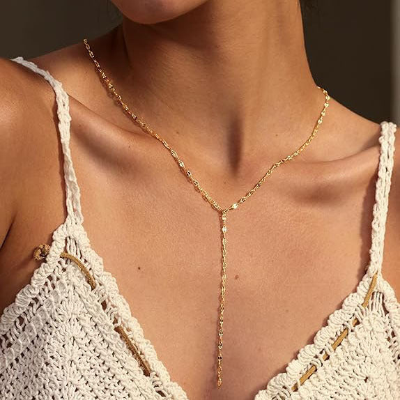 Y-Chain Lariat-Halskette Karnz