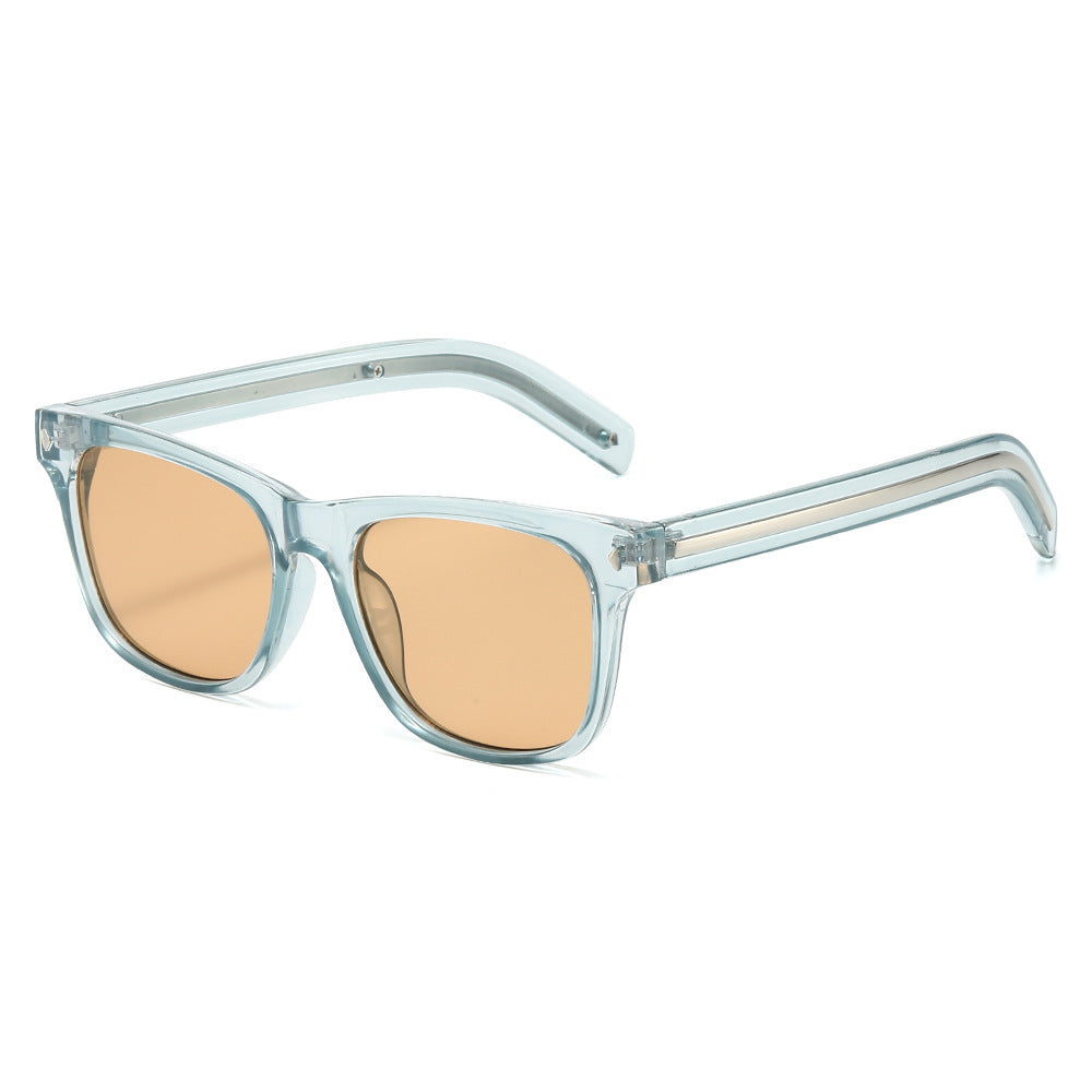 Retro-inspirierte Flachrahmen-Sonnenbrille Karnz