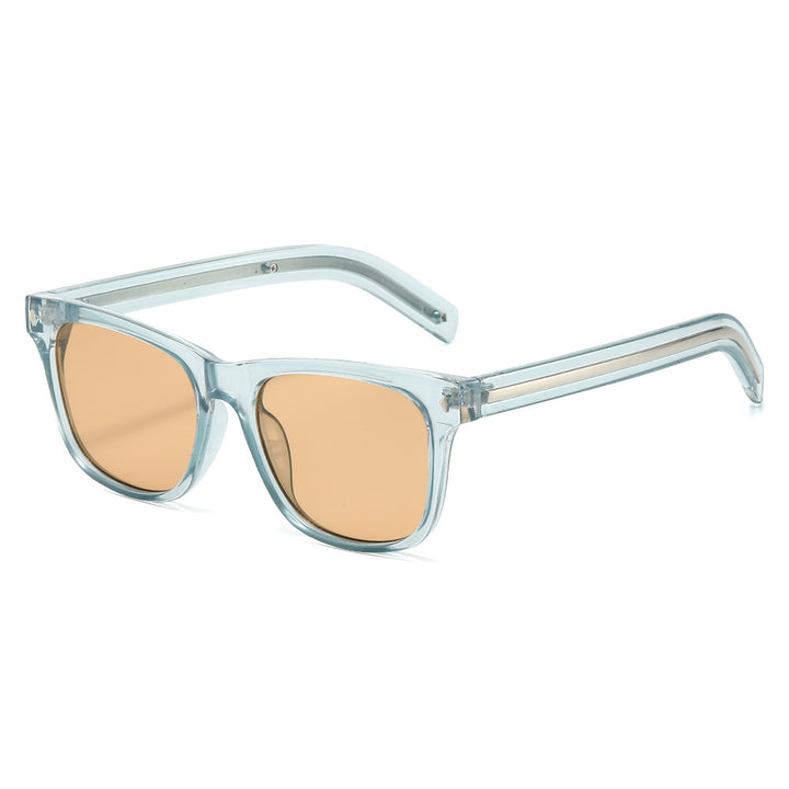 Retro-inspirierte Flachrahmen-Sonnenbrille Karnz