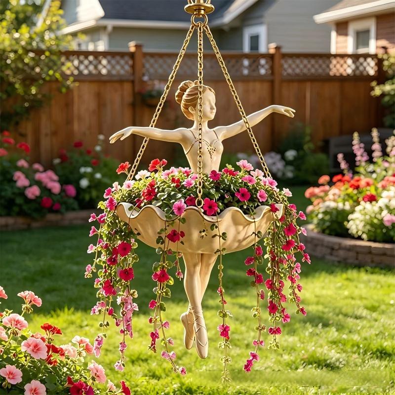 Dekorative Blumentopf-Hängefigur Karnz