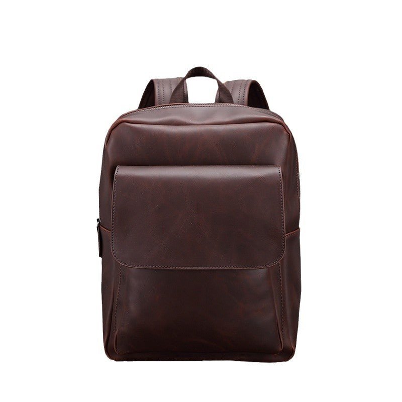 Eleganter Rucksack Aus Hochwertigem Kunstleder mit Multifunktionalen Fächern Karnz