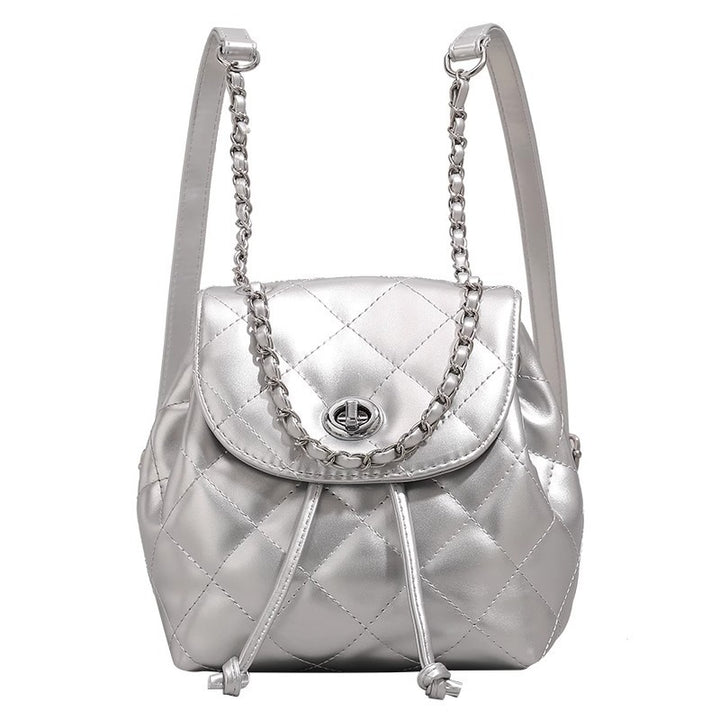 Stylische gestepfte Mini-Rucksack Karnz