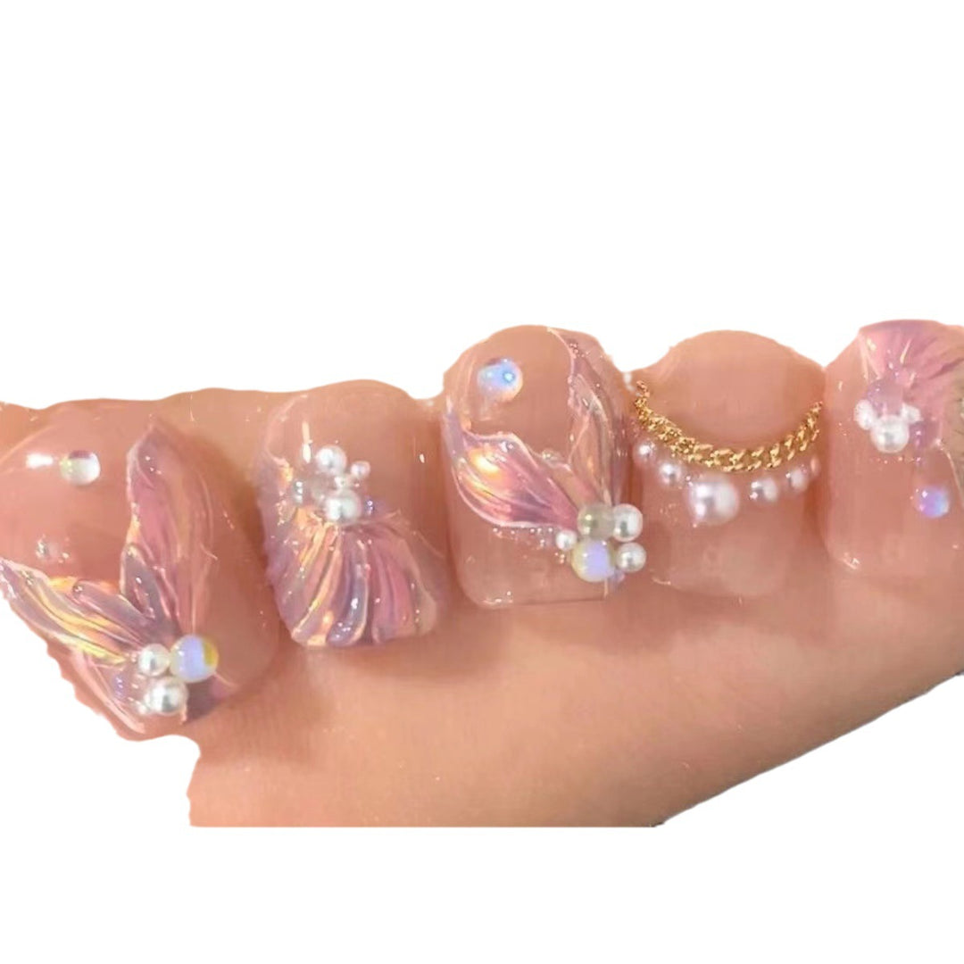 Künstlerisches Floral Nail Art Set Karnz