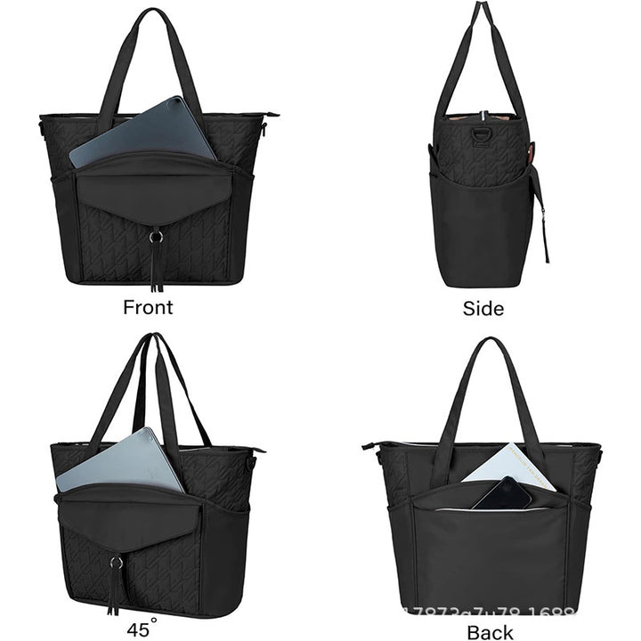 Praktische Handtasche mit Mehreren Fächern Karnz
