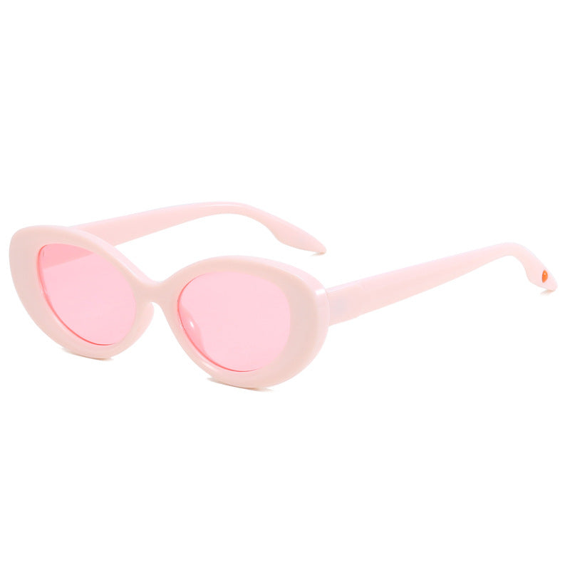 Damen elegante Retro-Sonnenbrille mit UV-Schutz Karnz