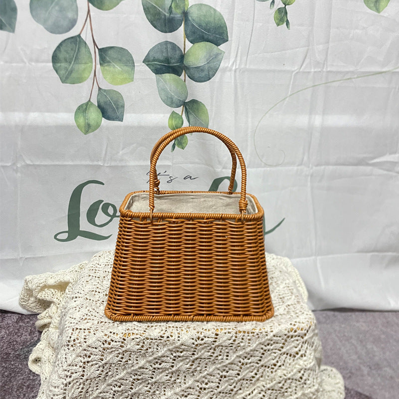 Dekorative Geflochtene Handgefertigte Tasche Karnz