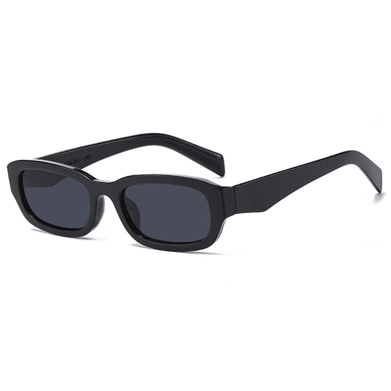 Damen modische Sonnenbrille mit stilvollem, rechteckigem Rahmen Karnz