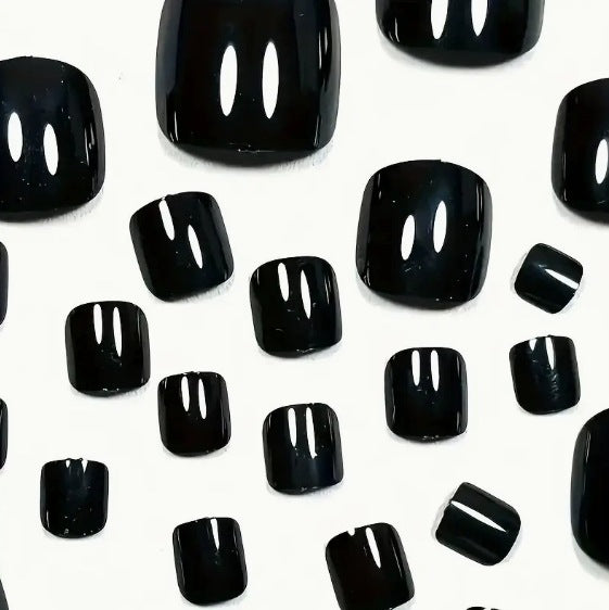 Premium Glänzende Pediküre Nagelkunst Karnz