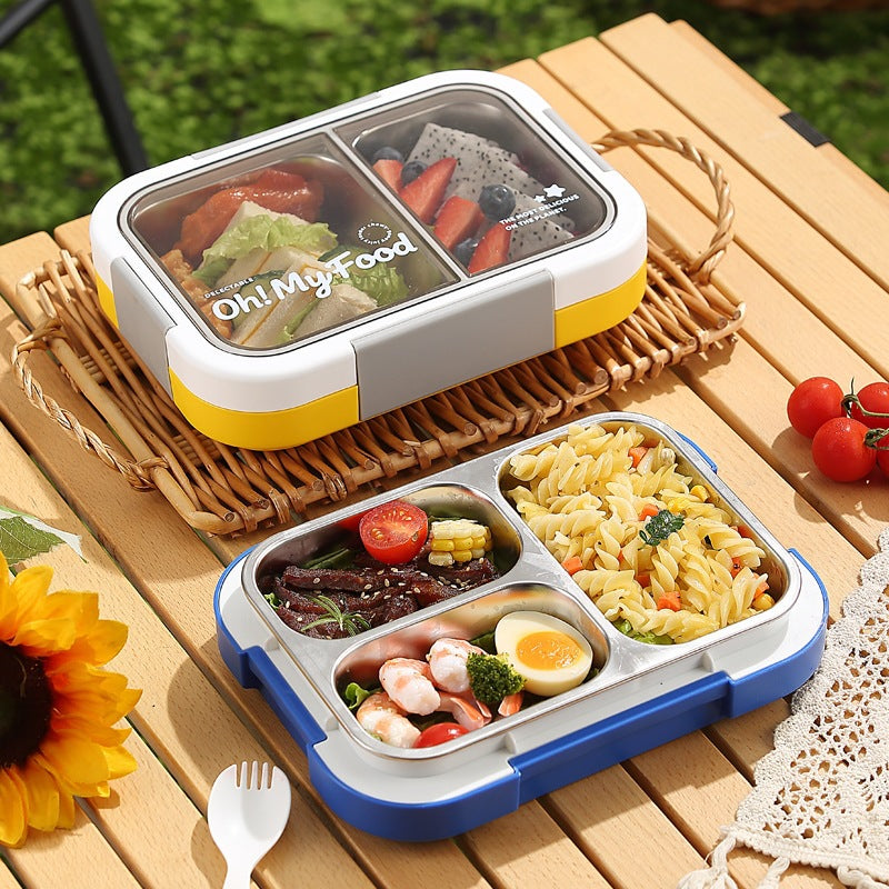 Mehrfach-Compartment Edelstahl Bento Box