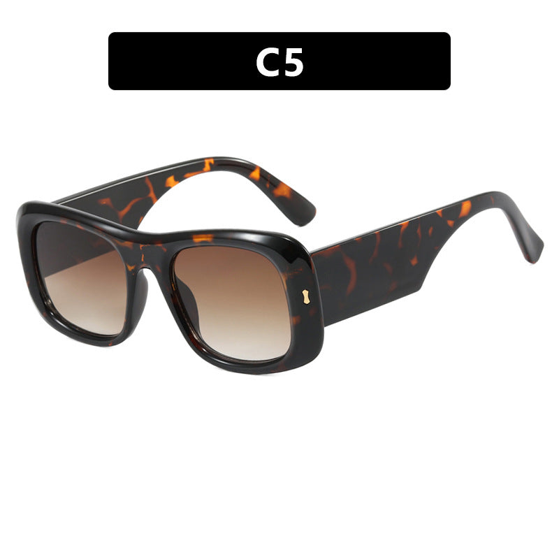 Damen quadratische Sonnenbrille mit reflexionsschützenden Gläsern und moderner Rahmenkonstruktion Karnz