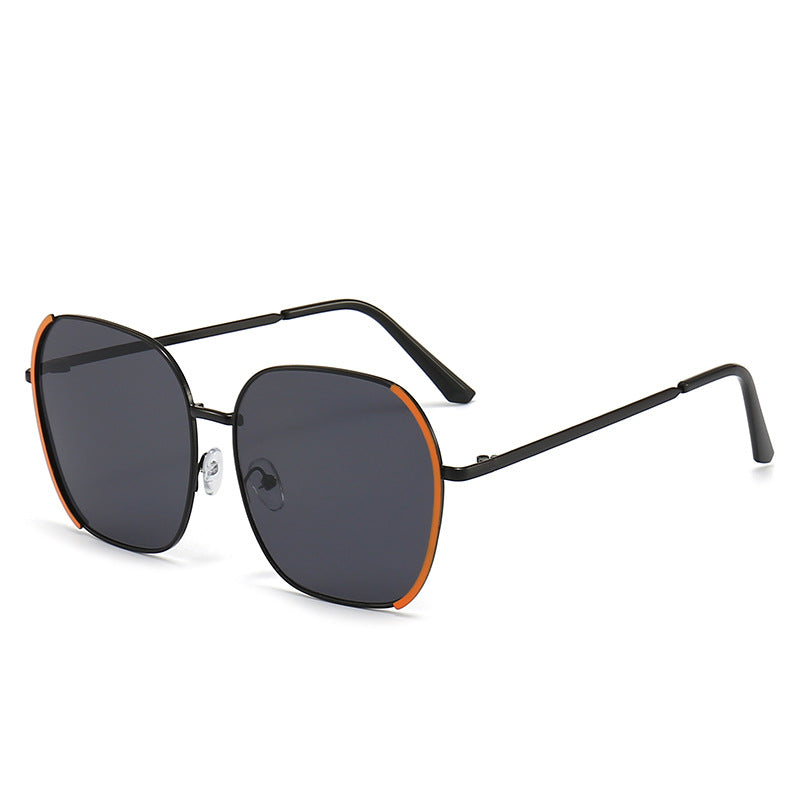Moderne geometrische Rahmensonnenbrille