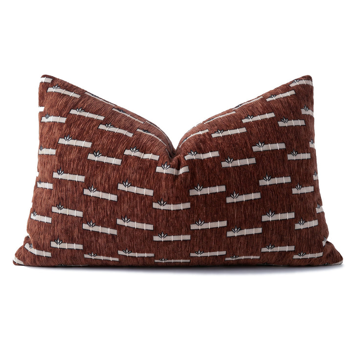 Designer Kissen mit geometrischem Muster