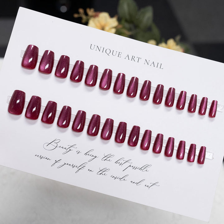 Glänzendes Acryl Press-On Nagel Set