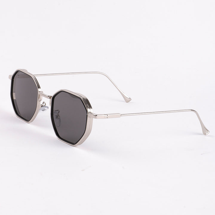 Damen Sonnenbrille im modernen, achteckigen Design mit UV-Schutz Karnz