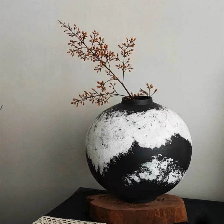 Abstrakte dekorative Kunstvase