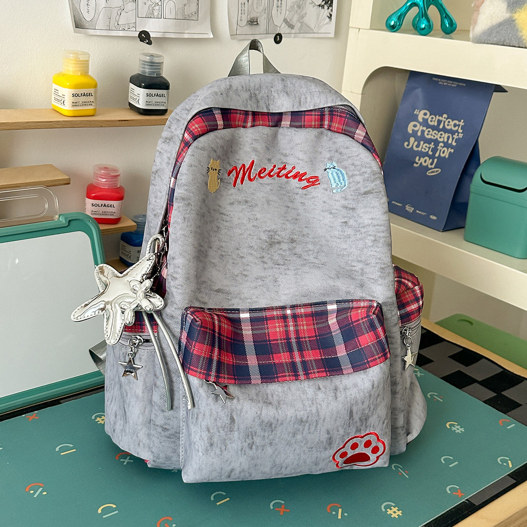 Spaß Charakter-Verzierte Lässige Rucksack Karnz