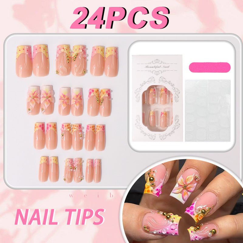 Floral Art Press-On Nagelspitzen Karnz