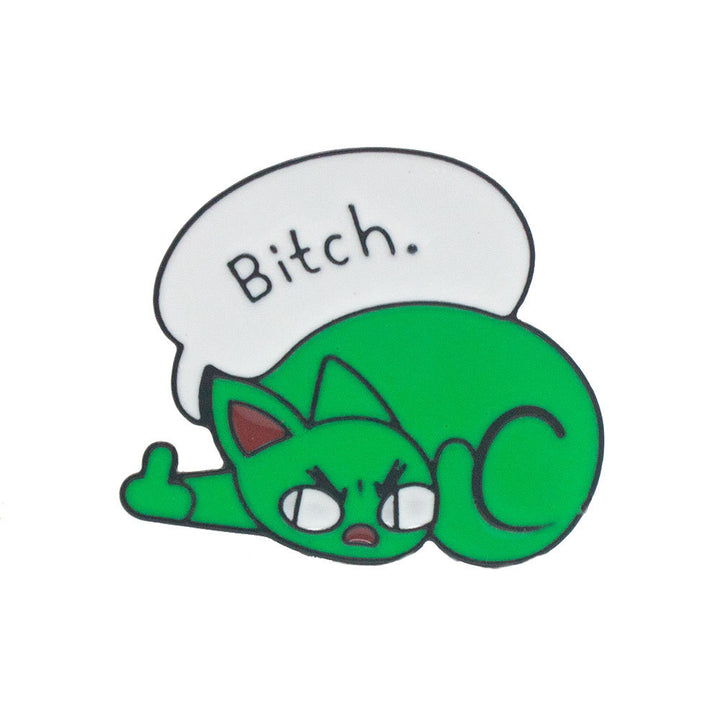 Launische Cartoon Emaille-Pin Karnz