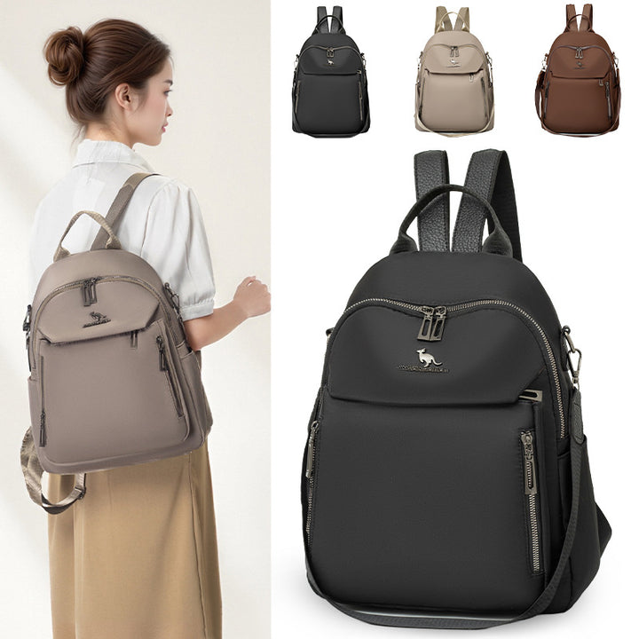 Vintage Leder Rucksack Karnz