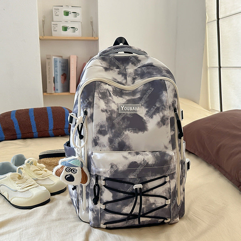 Multifunktionaler Tie-Dye Rucksack Karnz