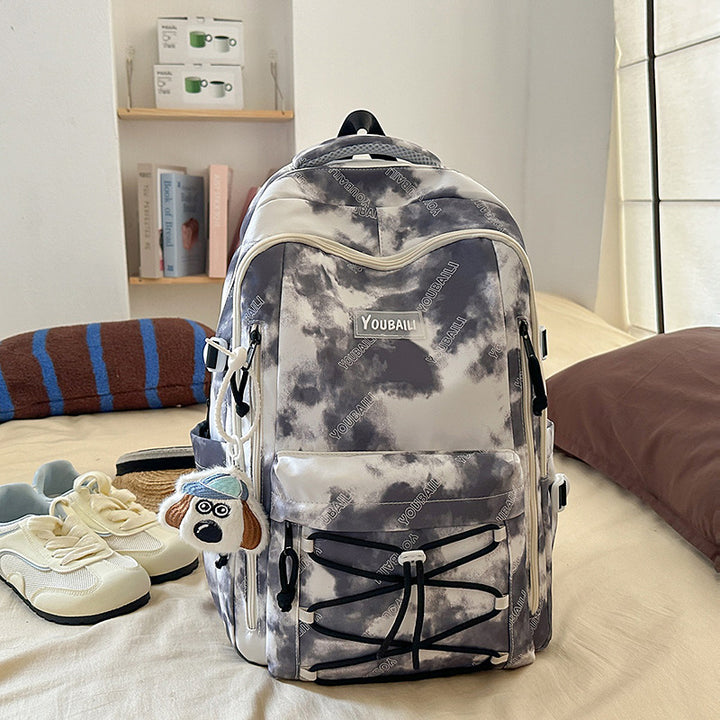 Multifunktionaler Tie-Dye Rucksack Karnz
