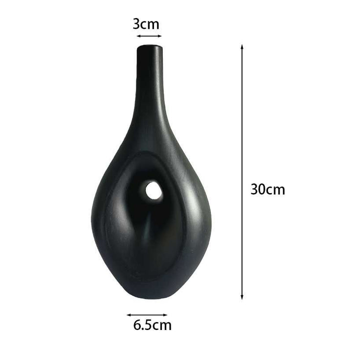 Künstlerische zeitgenössische Tropfen Vase Karnz