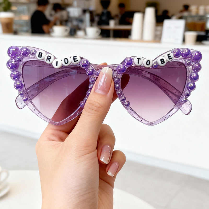 Hochzeits Cat Eye Party Sonnenbrille Karnz