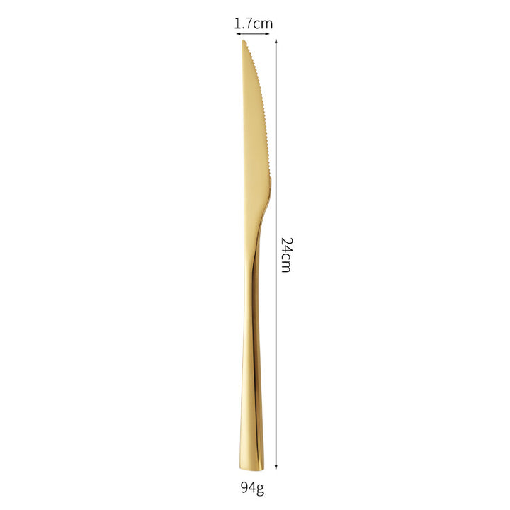 Elegantes Essmesser mit Geschwungenem Griff Karnz