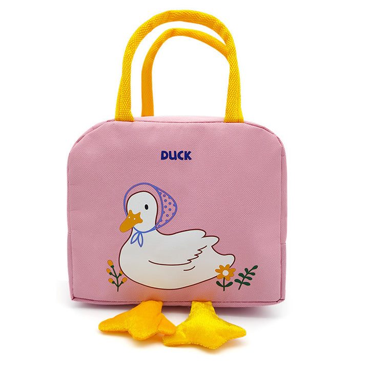 Enten-Themen Isolierte Lunchbox