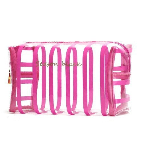 Klar PVC Kosmetiktasche