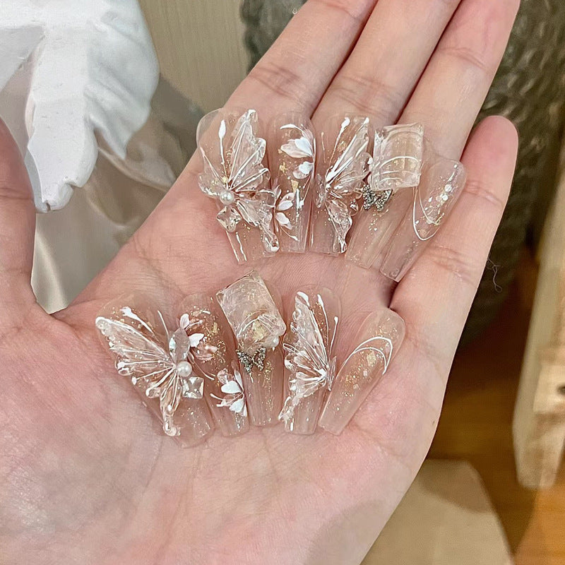 Acrylic Stiletto Press-On Nägel Karnz