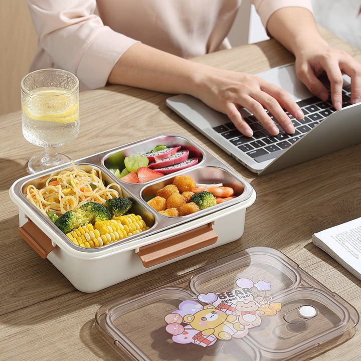 Bären-Themen Multi-Abteil Bento Lunch Box